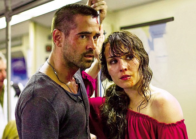 Colin Farrell and Noomi Rapace in dead man down