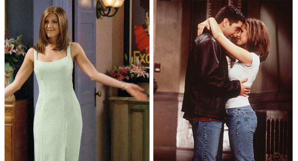 Rachel and Ross from FRIENDS