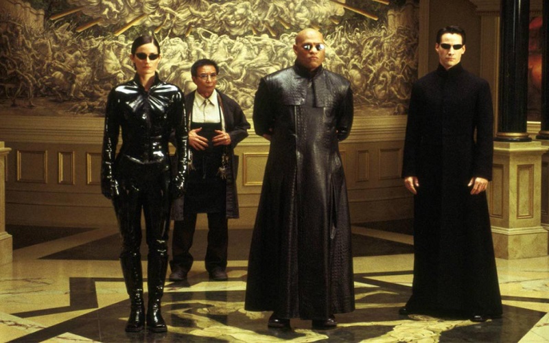 Scene from the movie The Matrix Reloaded