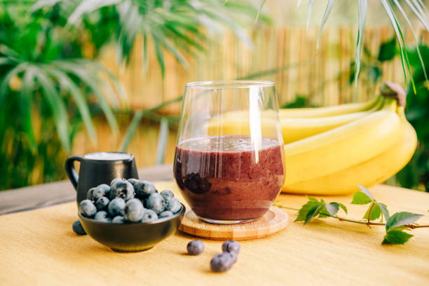 Blueberry antioxidant smoothie